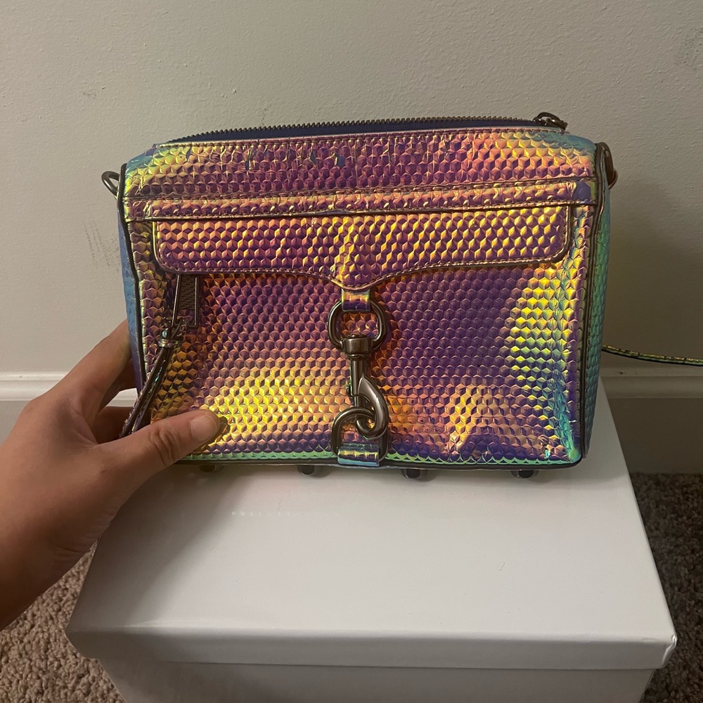 COPY - Rebecca Minkoff Holographic Purse